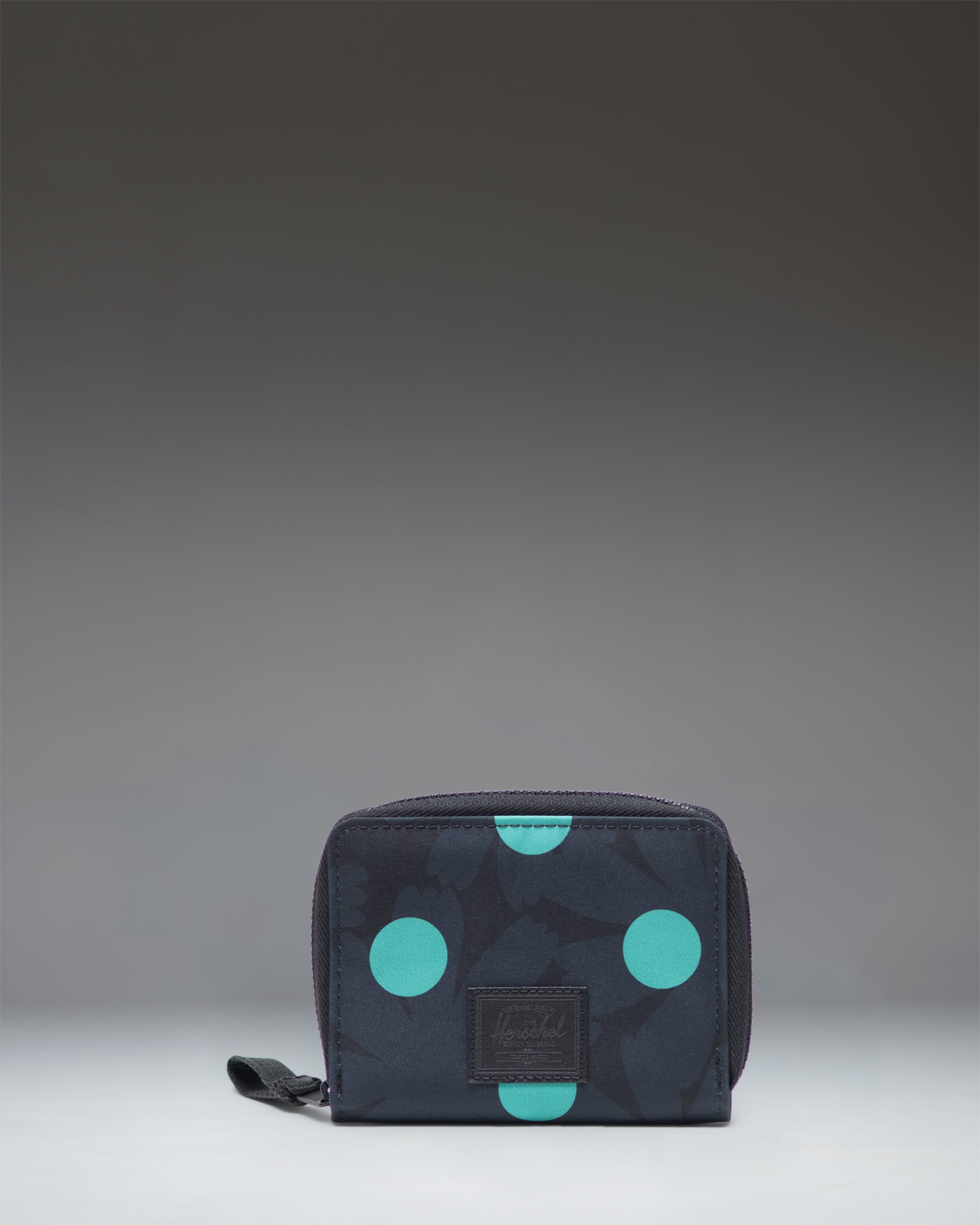 Herschel Tyler lommebok prikket svart bifold