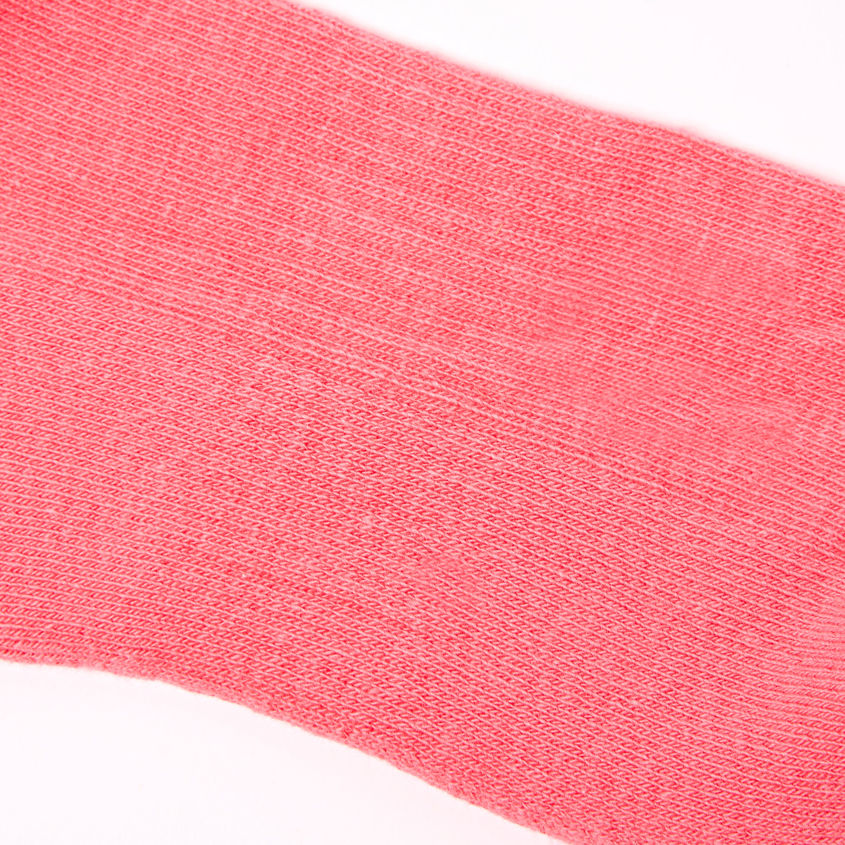 Roka London Wimbledon crewsokker coral økologisk bomull