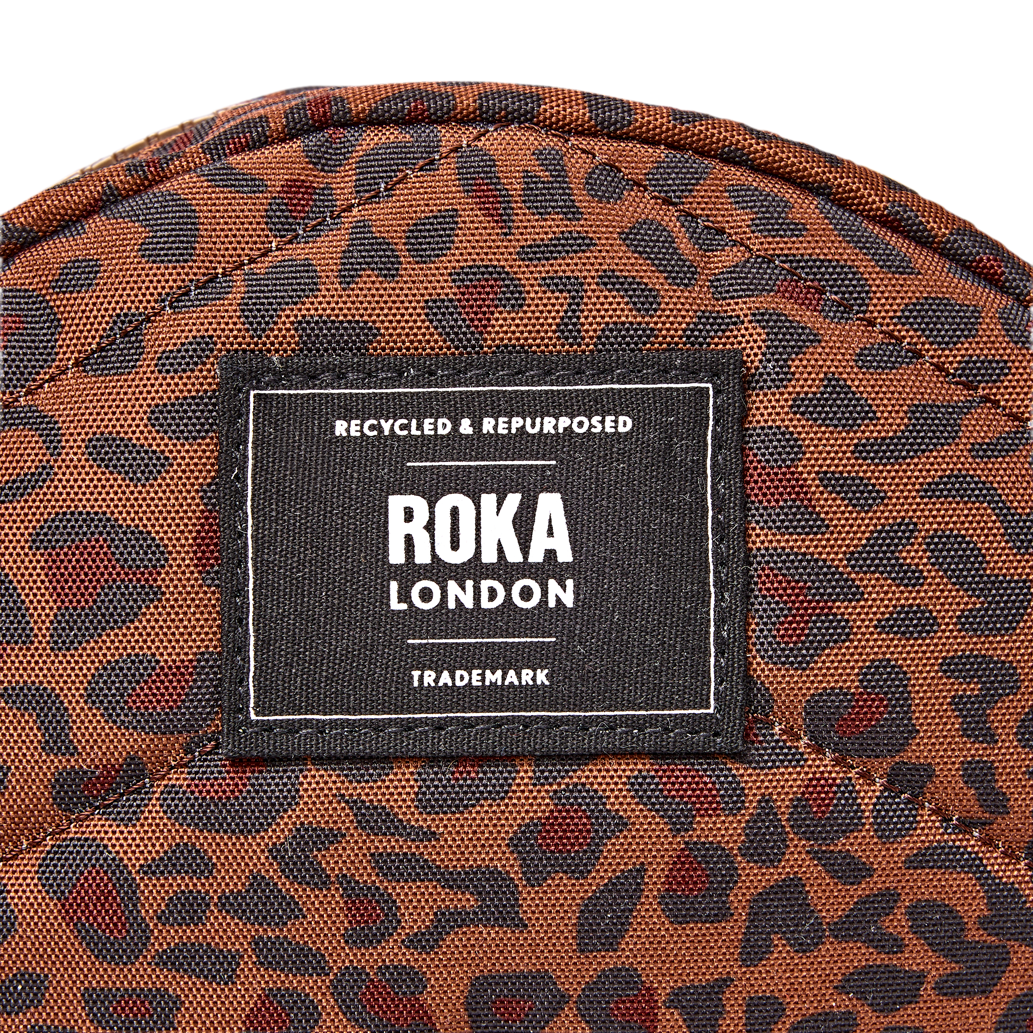 Roka London Paddington crossbody-veske Mini Leopard 4,1 liter