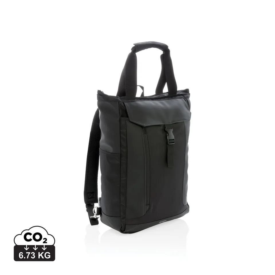 Swiss Peak RFID 15,6" totebag svart PC-veske