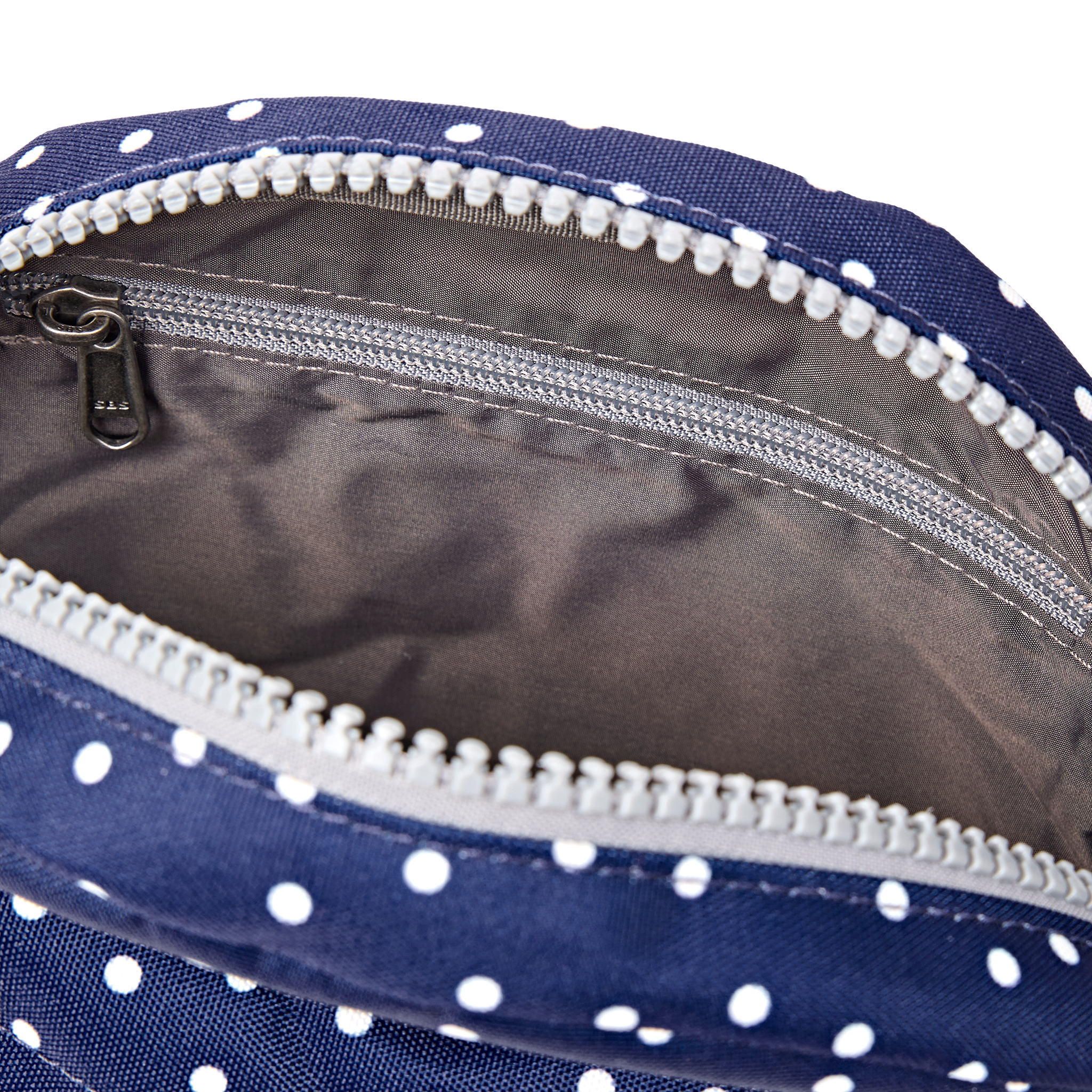 Roka London Paddington skulderveske Small prikkete rund