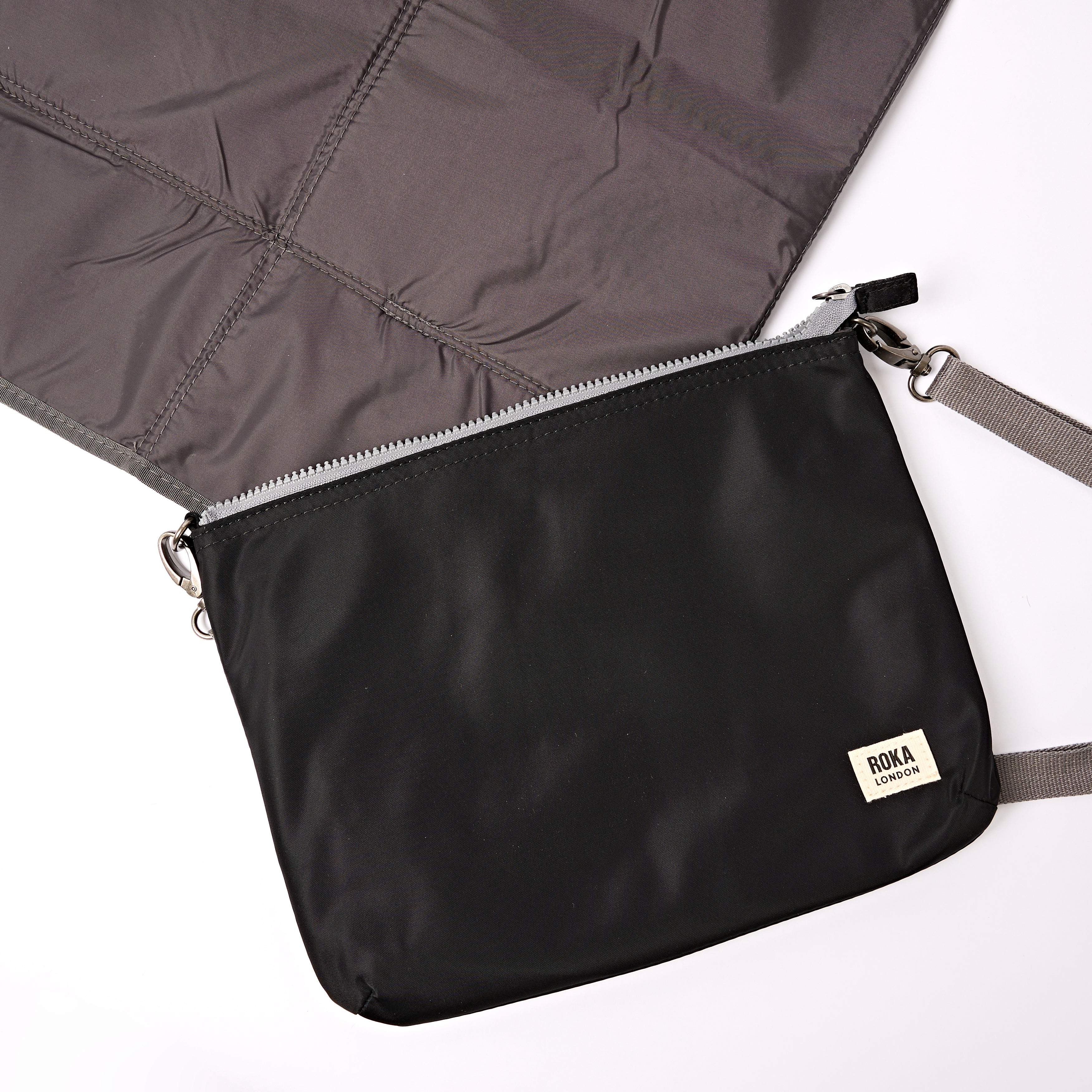 Roka London Primrose stelleveske Large black 4-i-1 ryggsekk