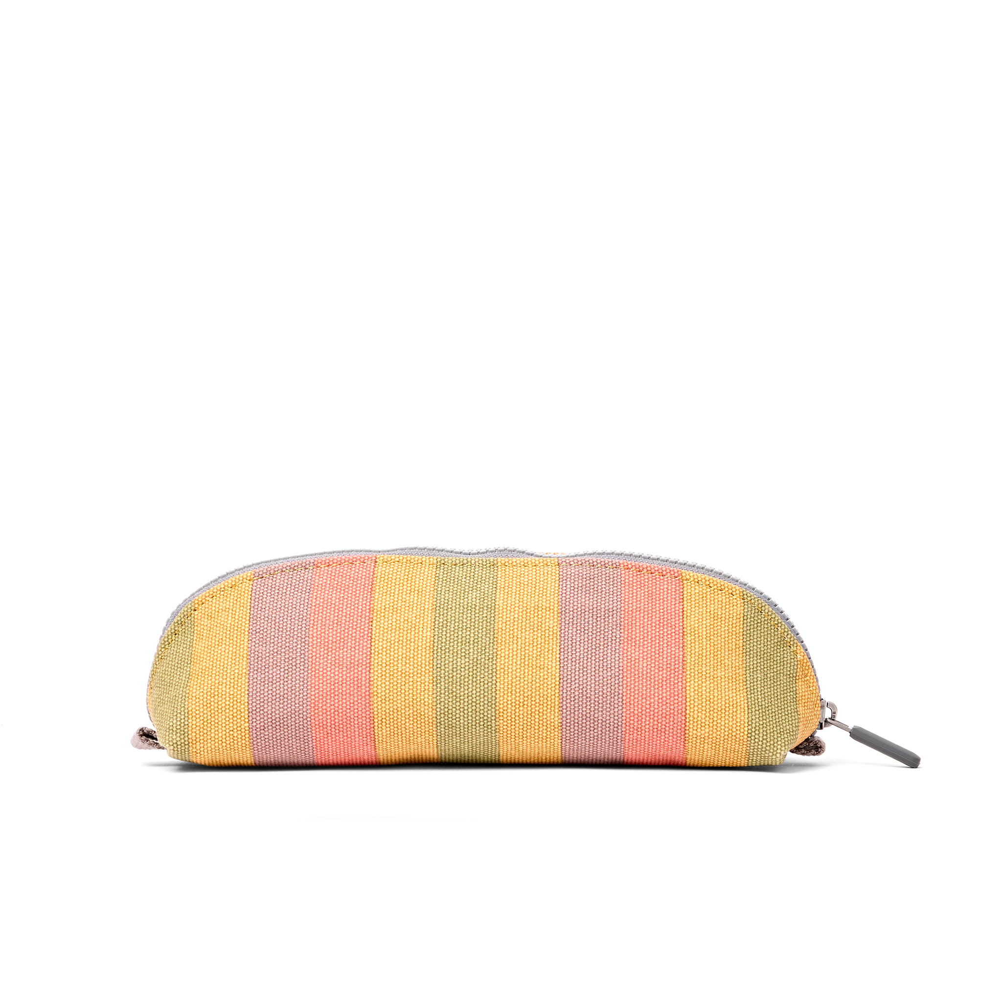 Roka London Tate Pouch mappe faded multi stripe small bomull