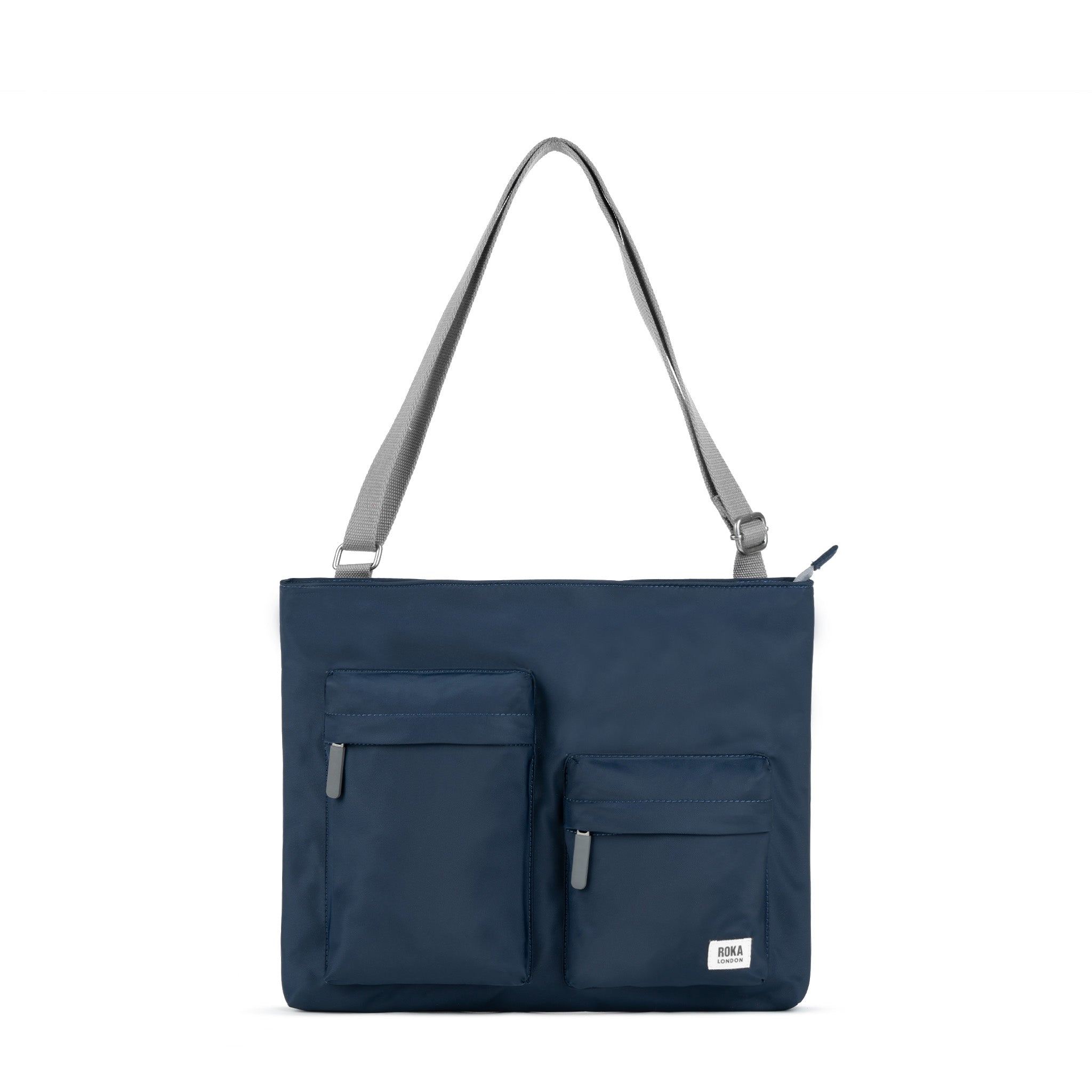 Roka London Moorgate messenger veske medium midnight vanntett