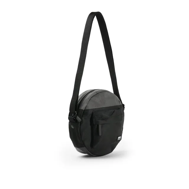 Roka London Paddington crossbody small svart/grå 4,1 liter