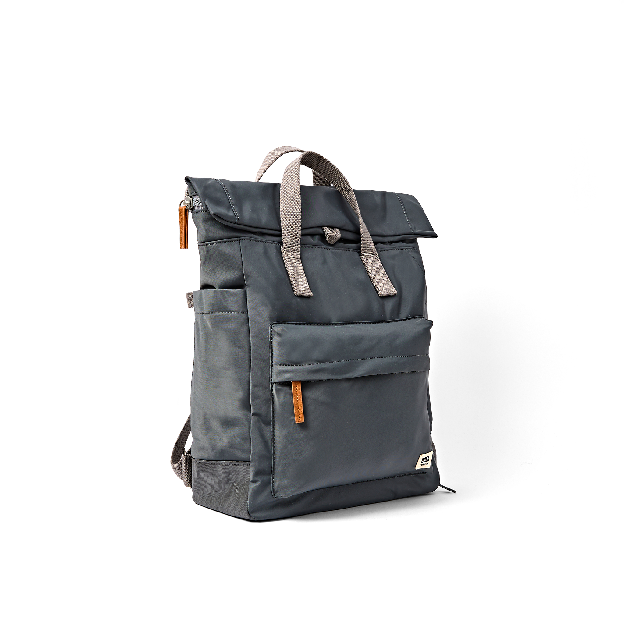 Roka London Bayswater ryggsekk beluga medium paraply 14,6 l