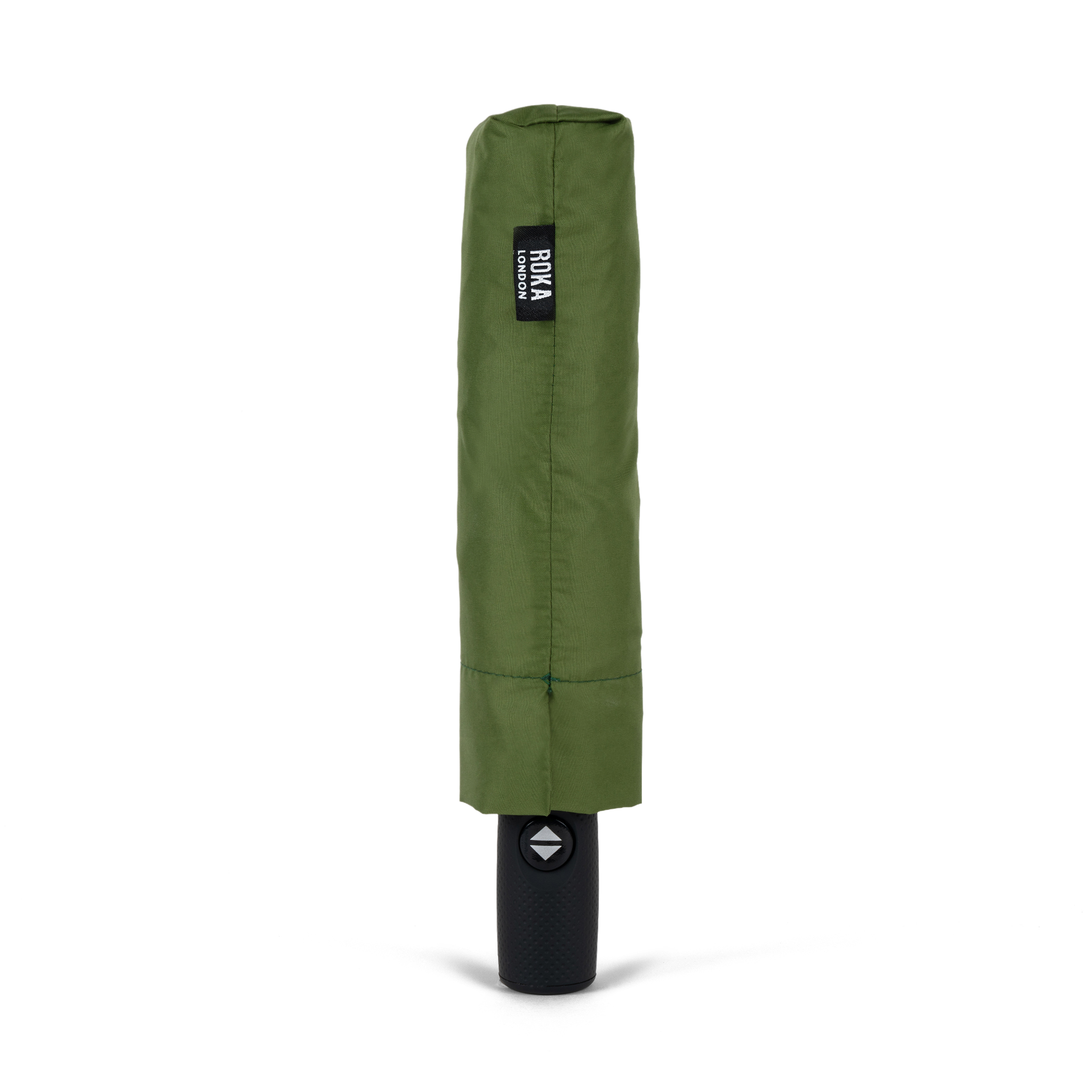 Roka London Waterloo Avocado paraply medium vindtett