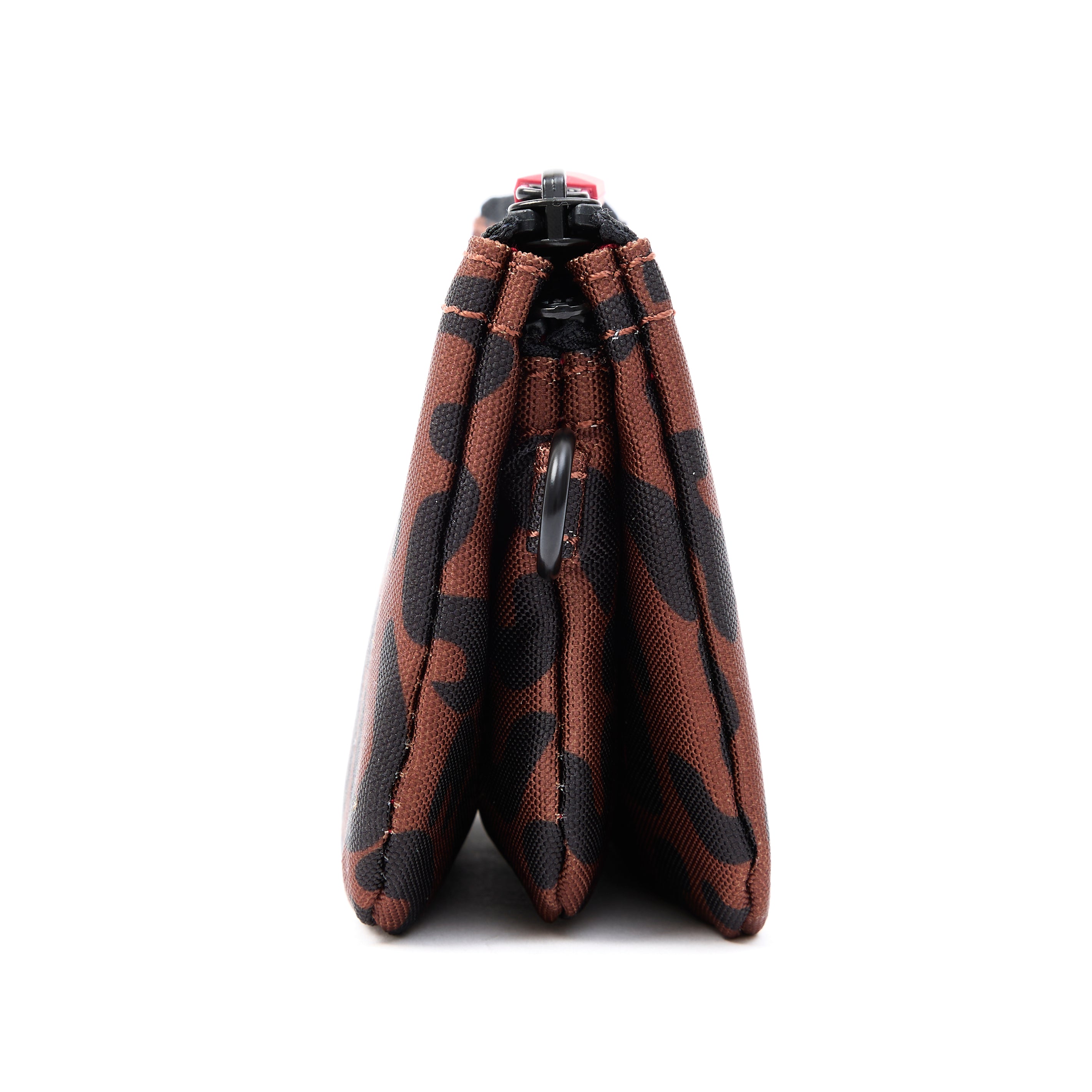 Roka London Carnaby lommebok small scarlet leopard vanntett