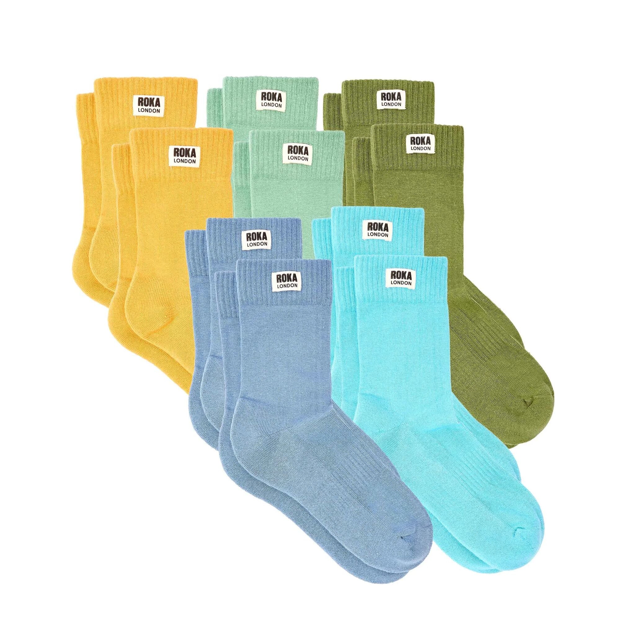 Roka London Wimbledon Breeze sokker 3-pack dame