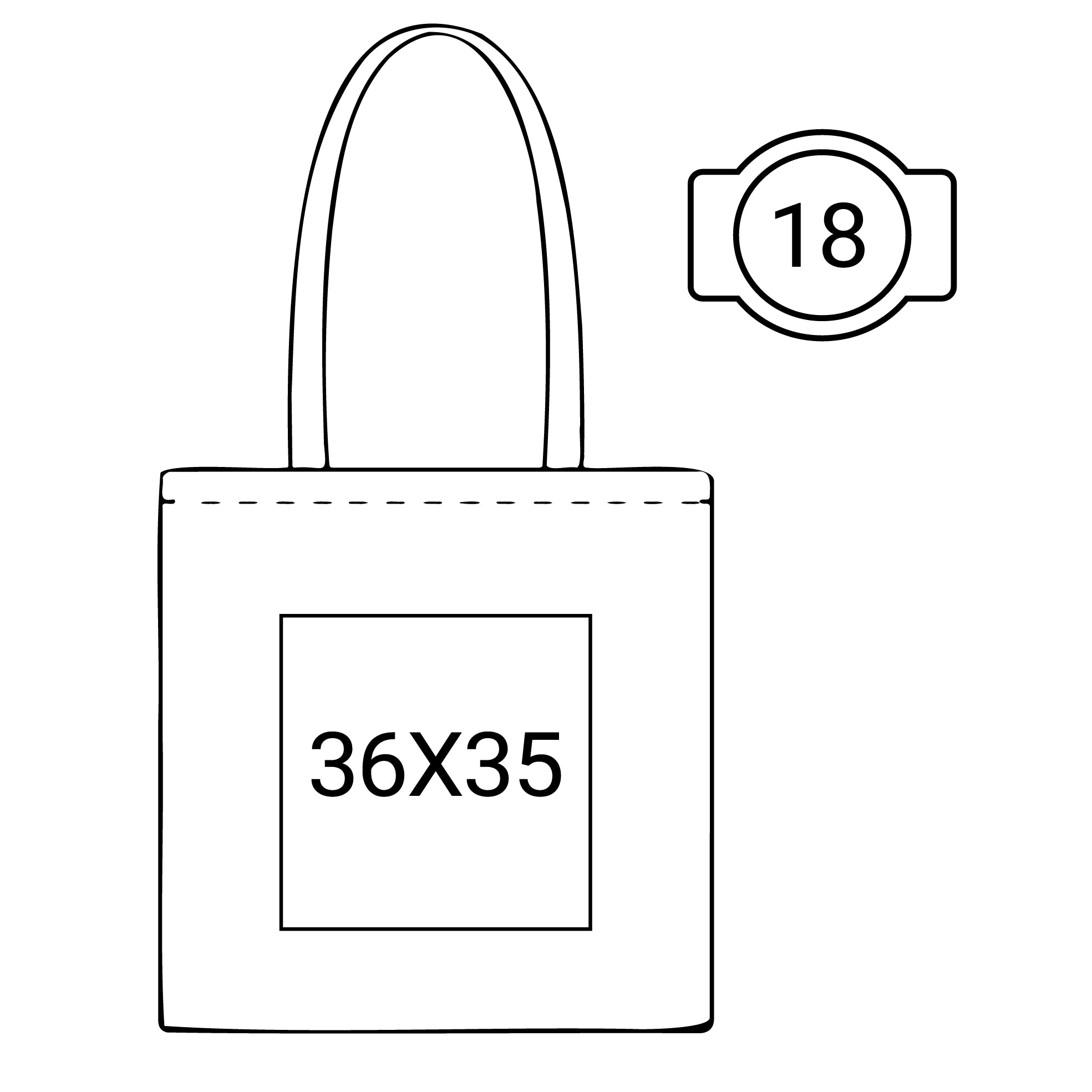 Shugon Guildford shopper natural bomull