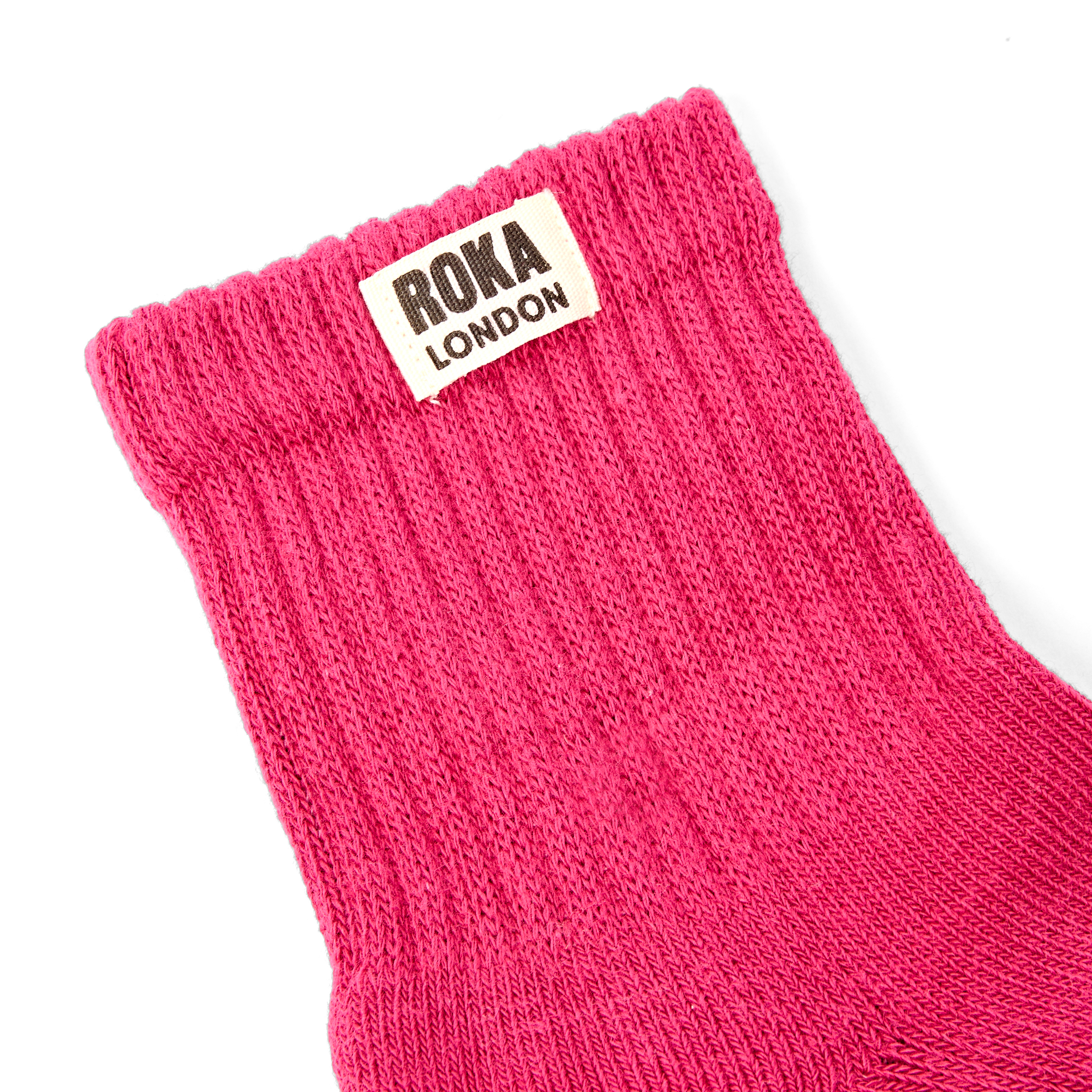 Roka London Windsor sokker granita red UK 3-8