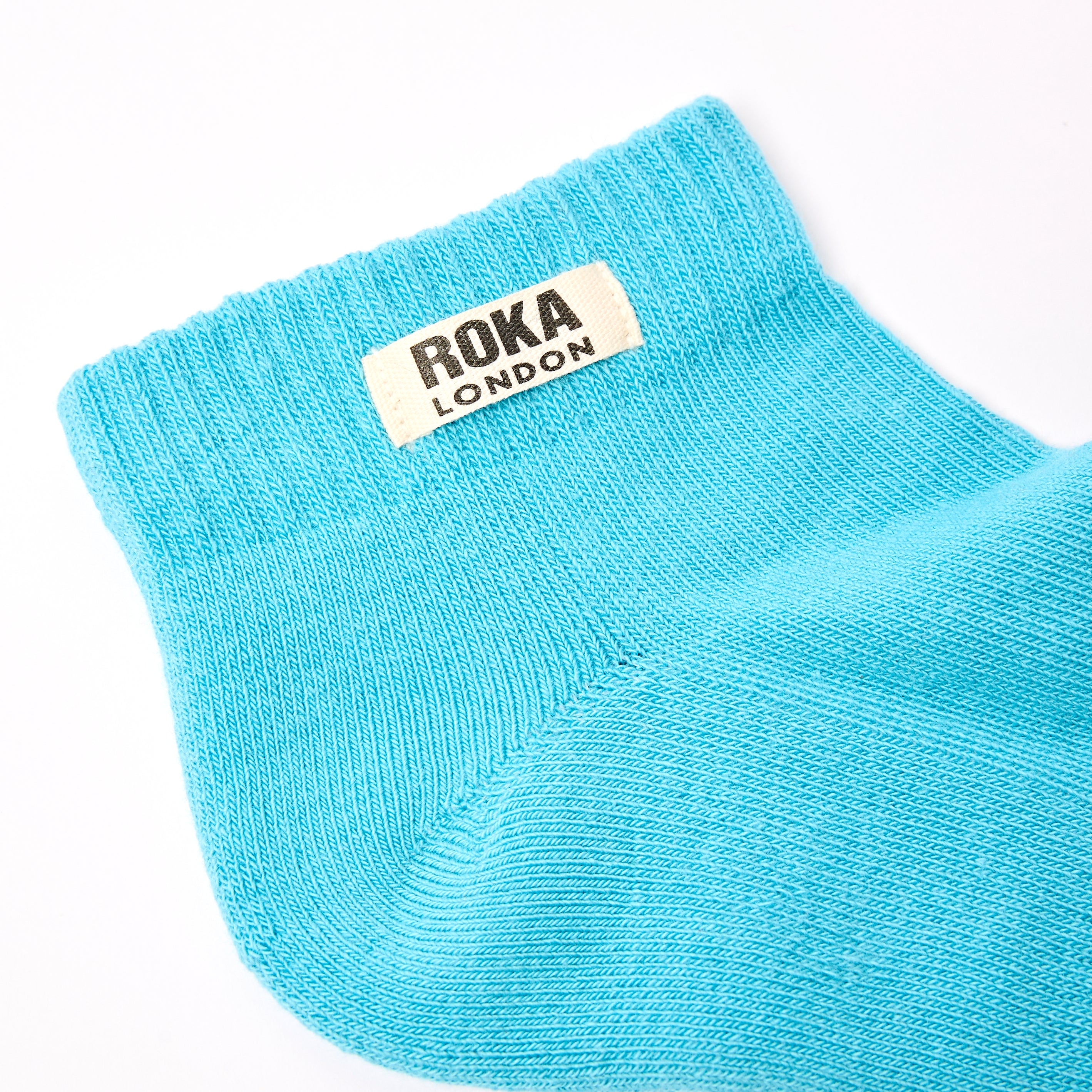Roka London Wembley ankelsokker barn Aquatic Awe bomull