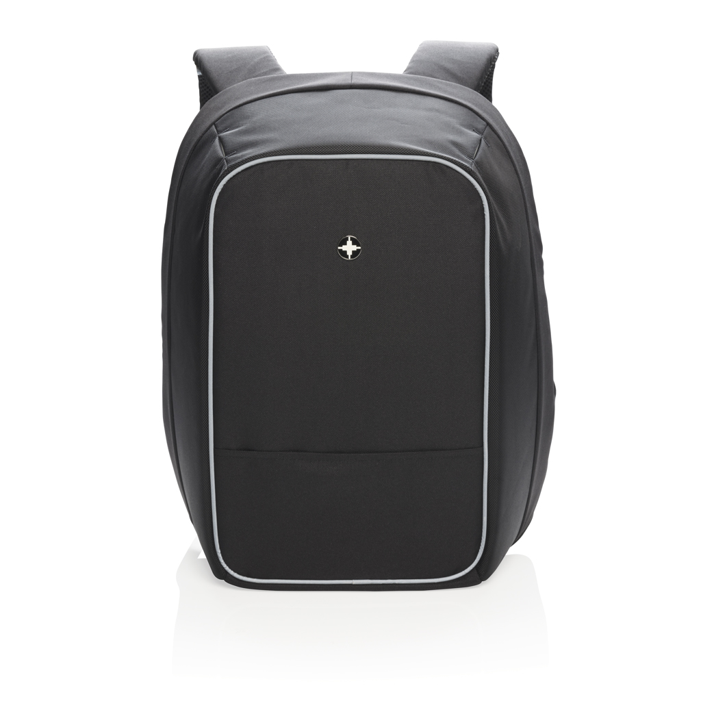 Swiss Peak Aware 15,6" ryggsekk svart tyverisikker USB