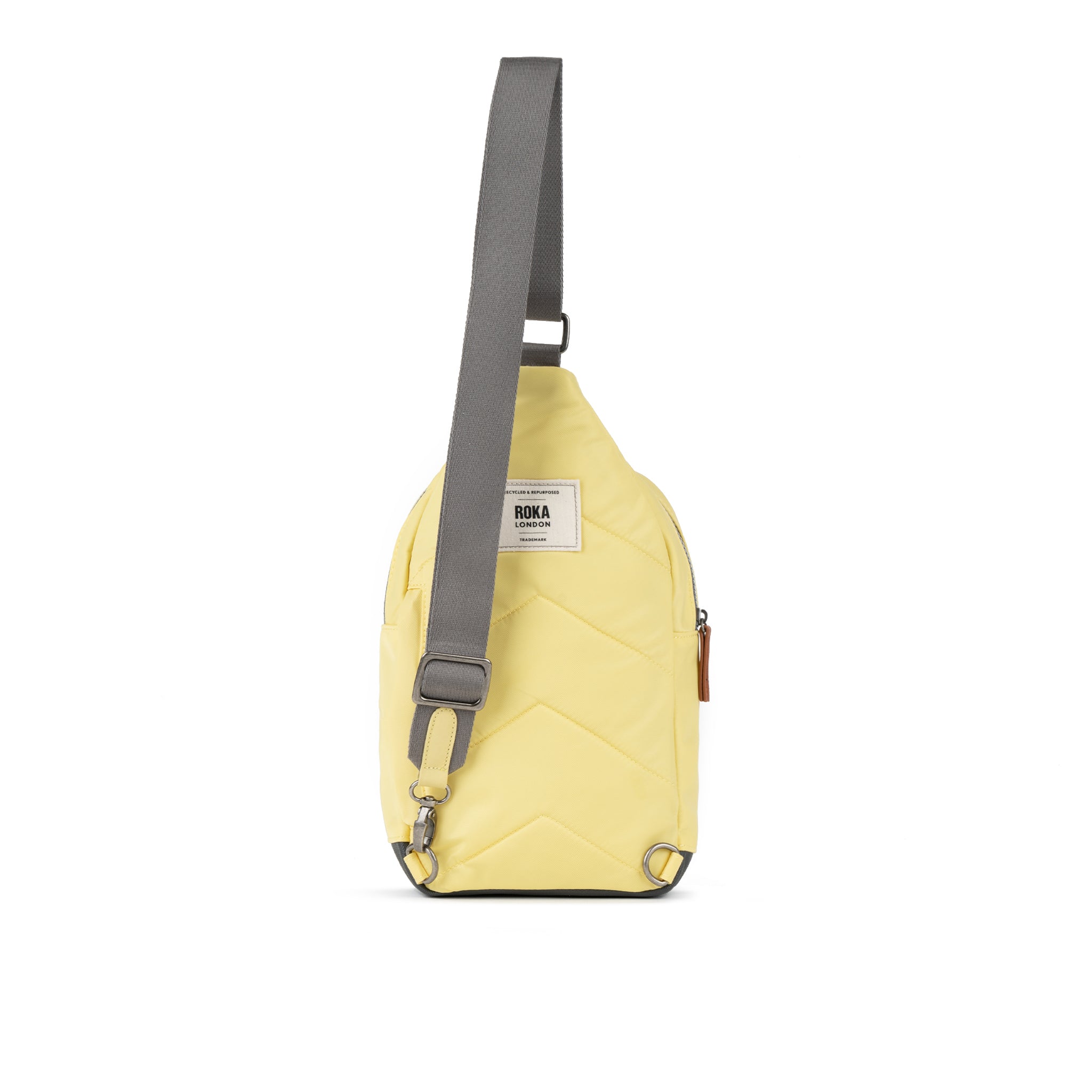 Roka London Willesden Large slingveske citron 5 liter