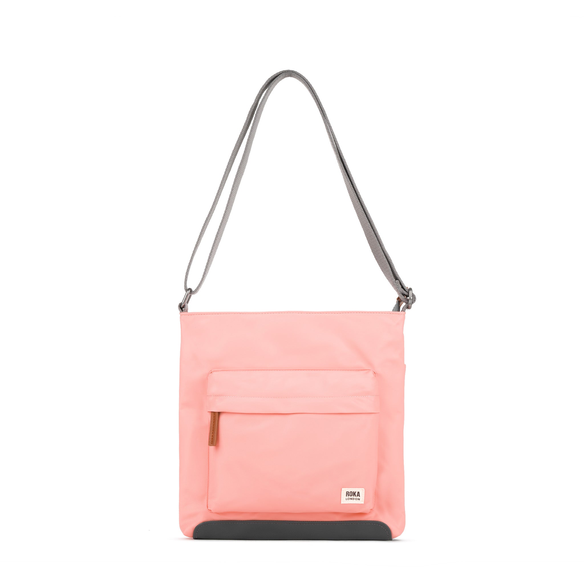 Roka London Kennington Punch crossbody medium strukturert