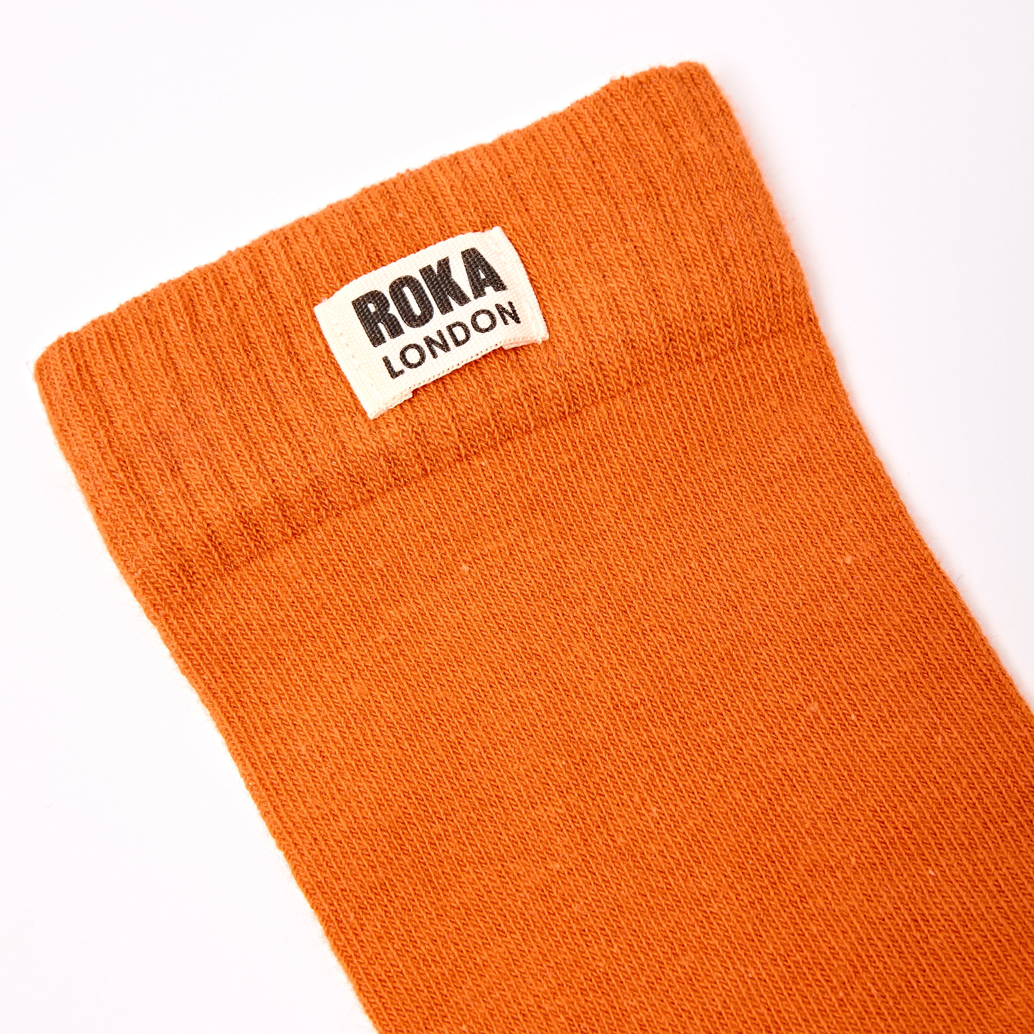 Roka London Wimbledon crew sokker brent oransje dame
