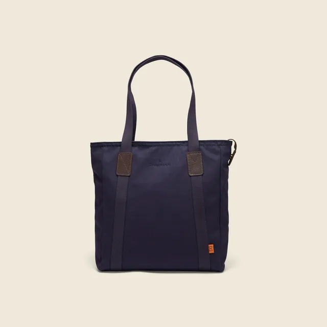 Chapman The Tote 40 toteveske navy skinn