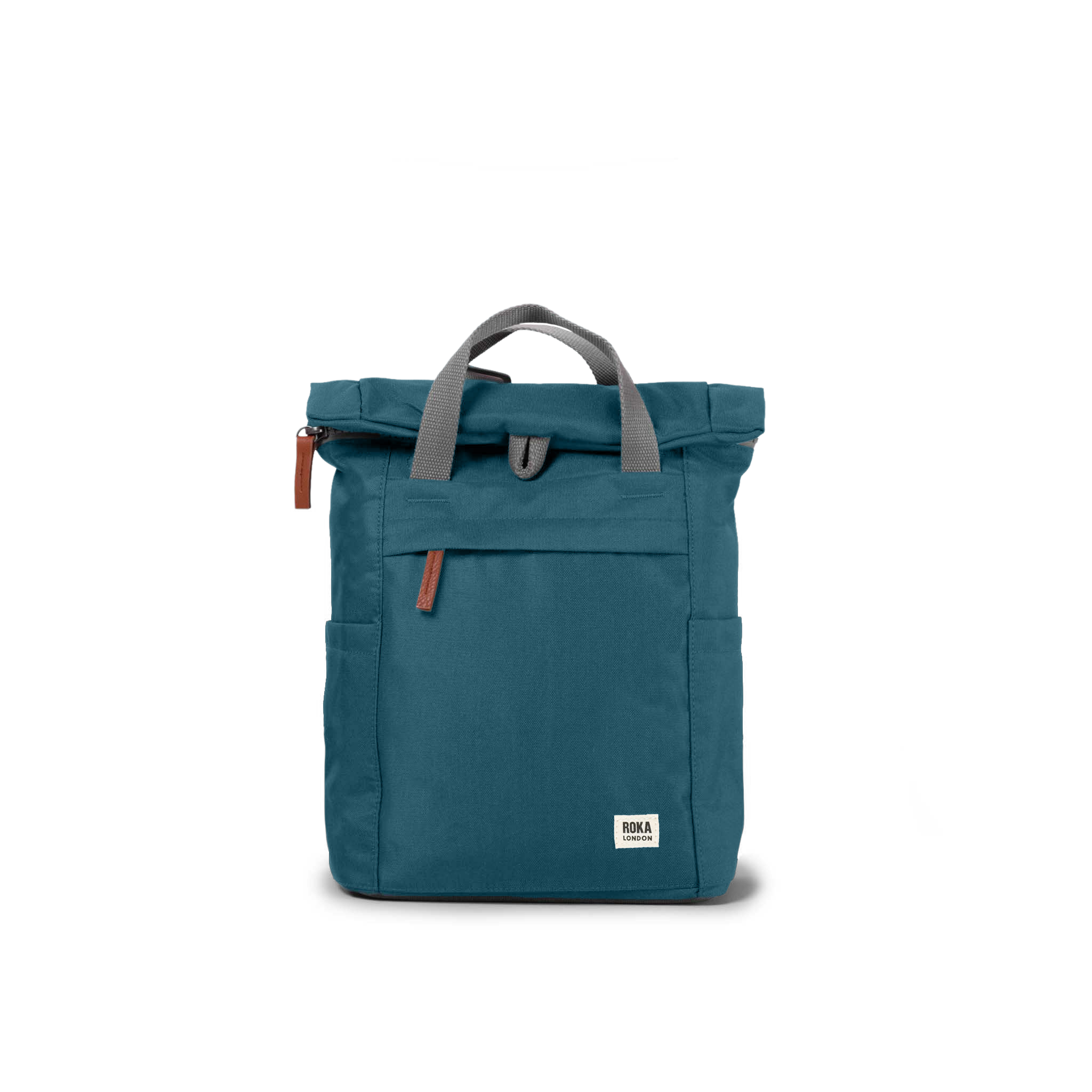 Roka London Finchley Teal ryggsekk Medium vanntett