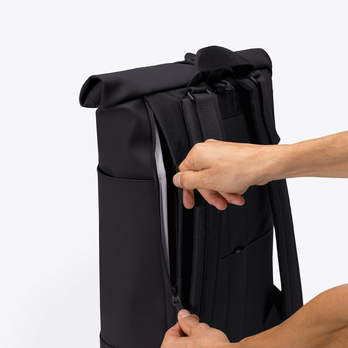 Ucon Acrobatics Hajo Roll-Top sykkelsekk Black Medium