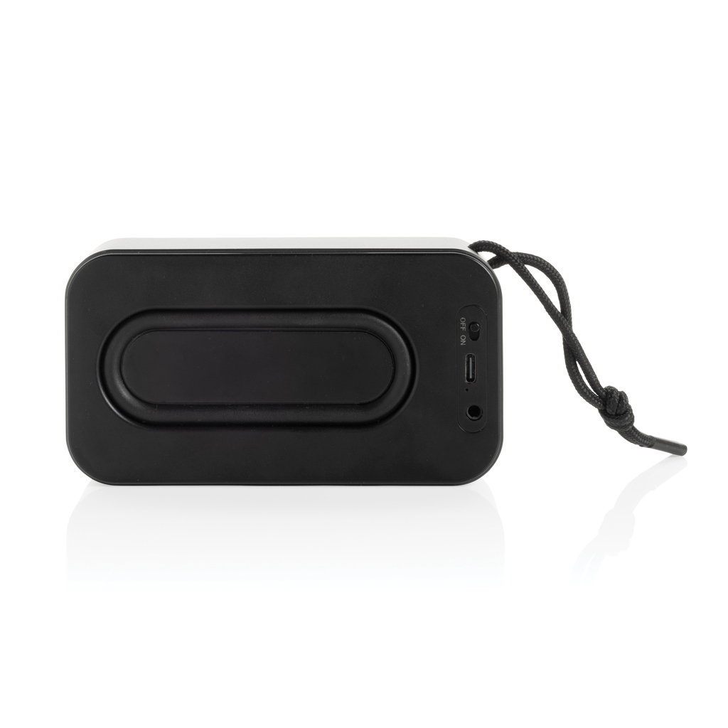Swiss Peak RCS 10W bluetooth-høyttaler grå aluminium