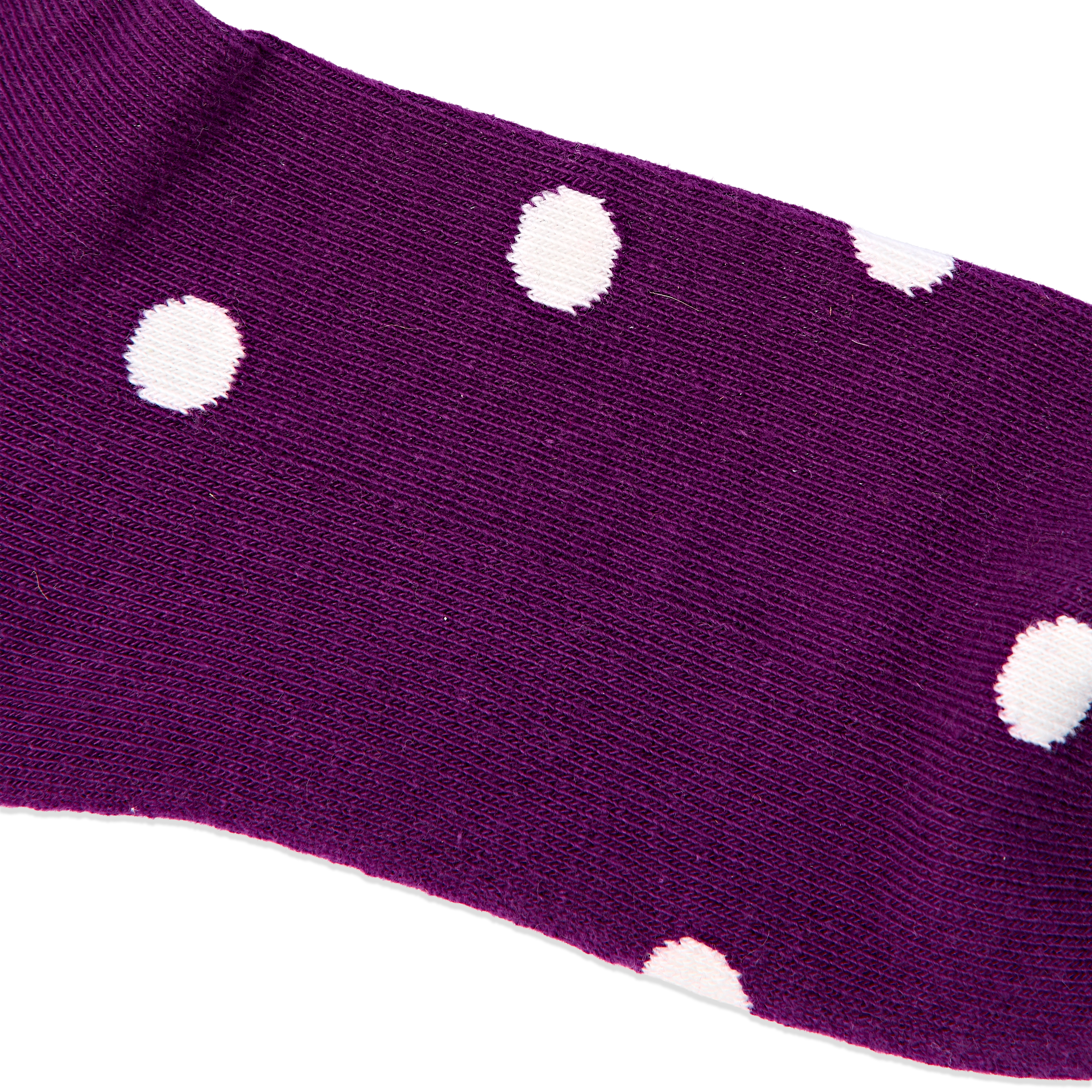 Roka London Wembley ankesokker purple dot 36-42 prikkete