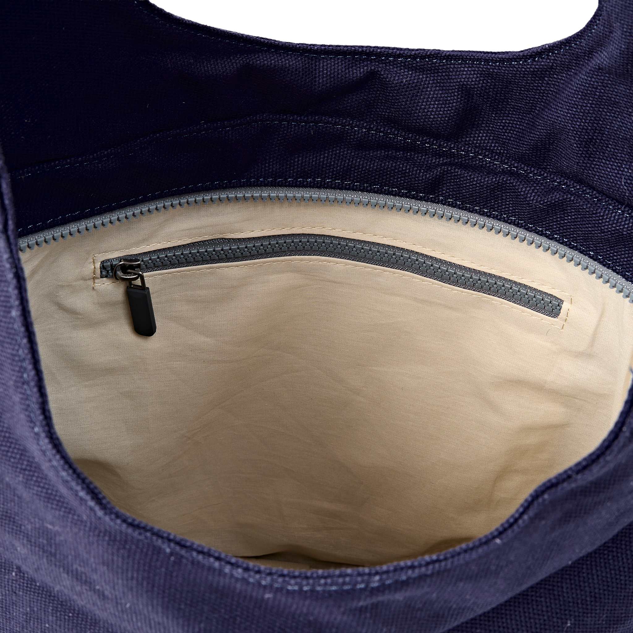 Roka London Hoxton Large skulderveske navy blue vanntett canvas
