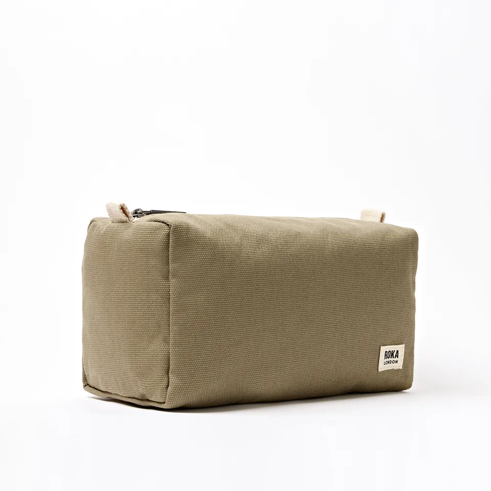 Roka London Maygrove Wash toalettmappe taupe small vanntett