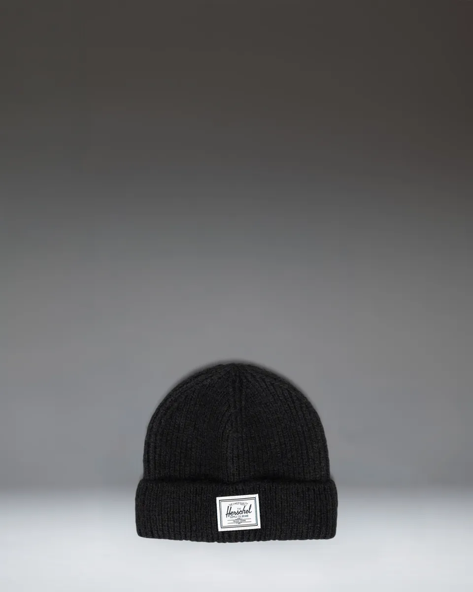 Herschel Super Soft babylue svart 6-12 mnd