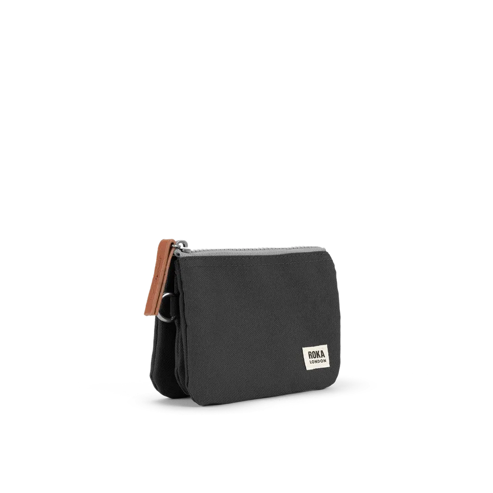 Roka London Carnaby lommebok Carbon Small 0,2 liter