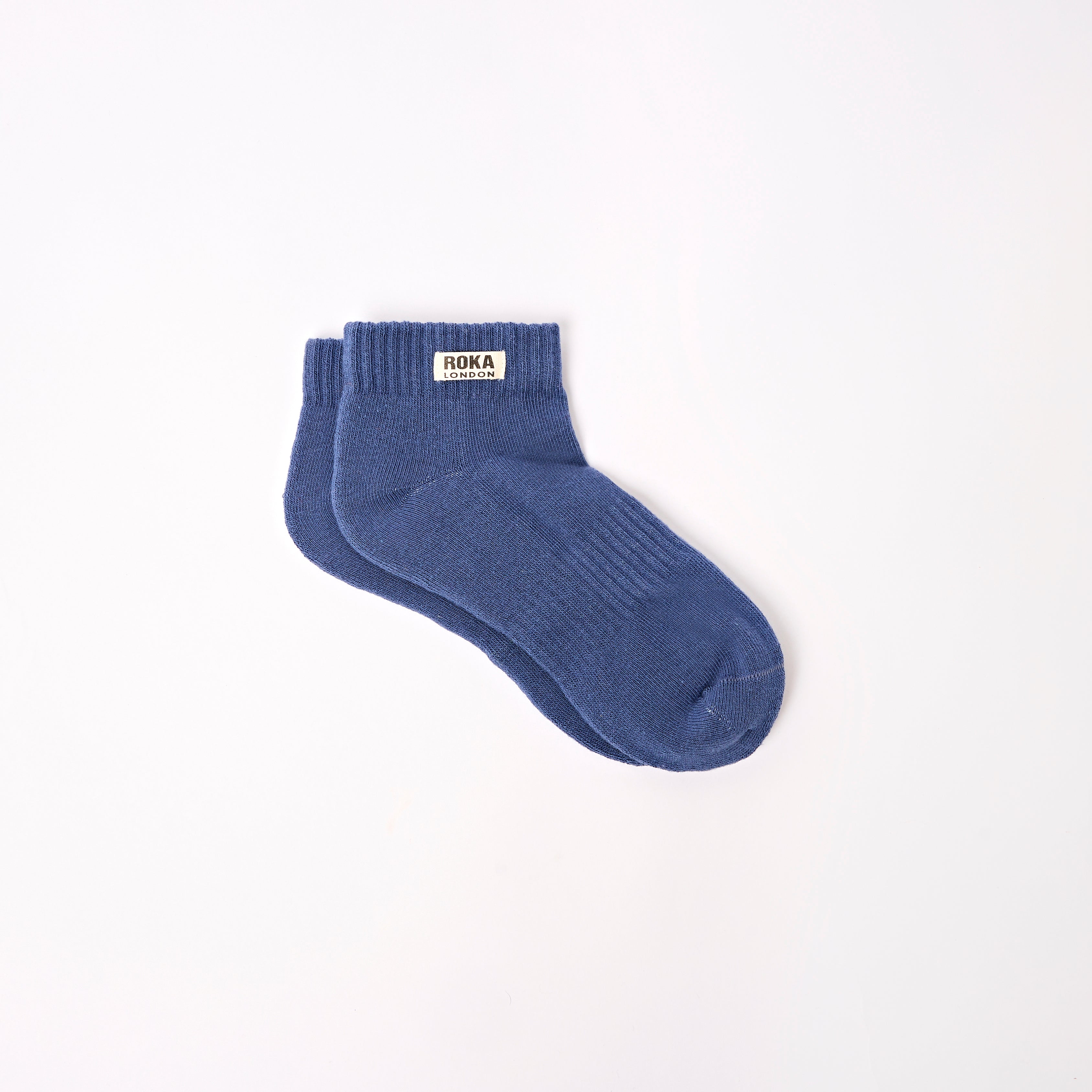 Roka London Wembley ankel sokker barn Coastal Blue 4-6 år