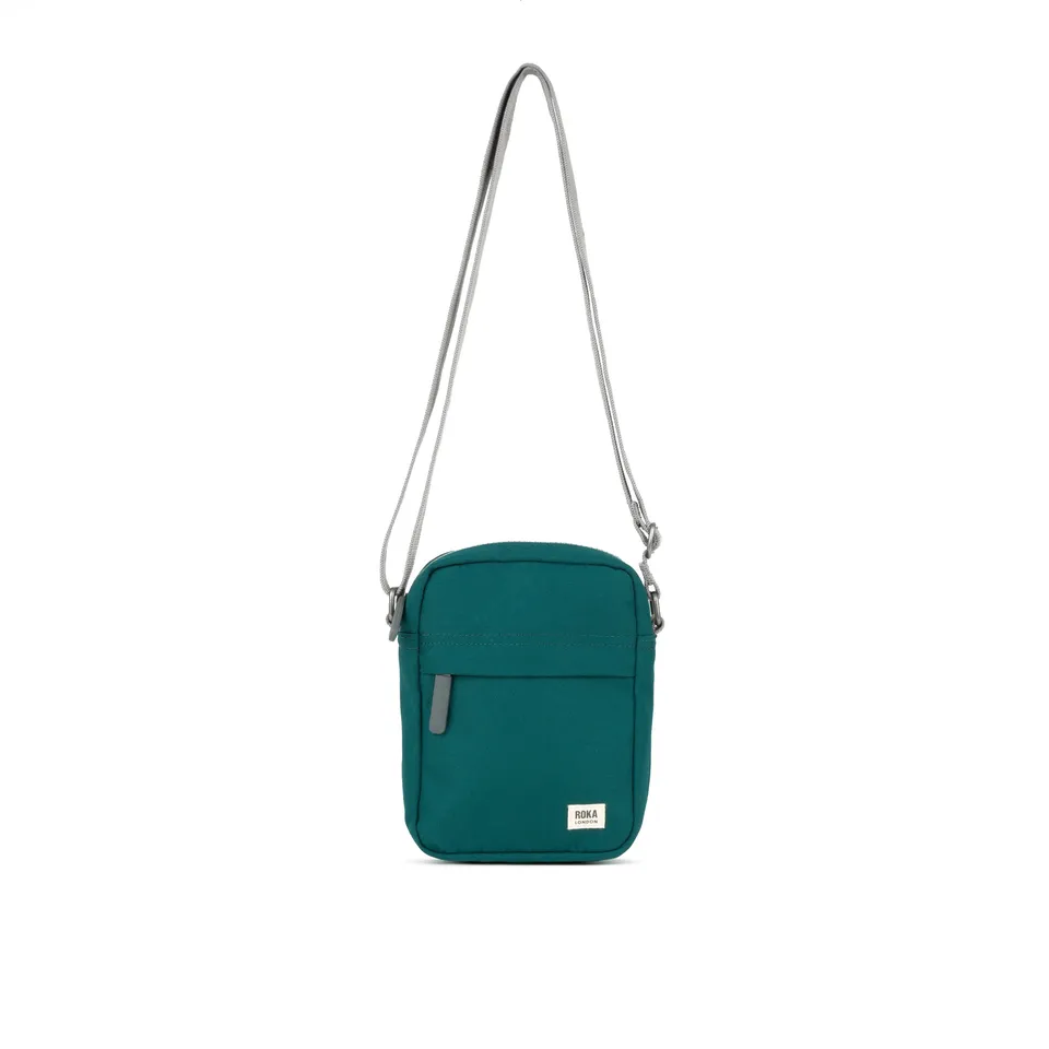 Roka London Bond Teal miniveske Small 1,5 liter vattert