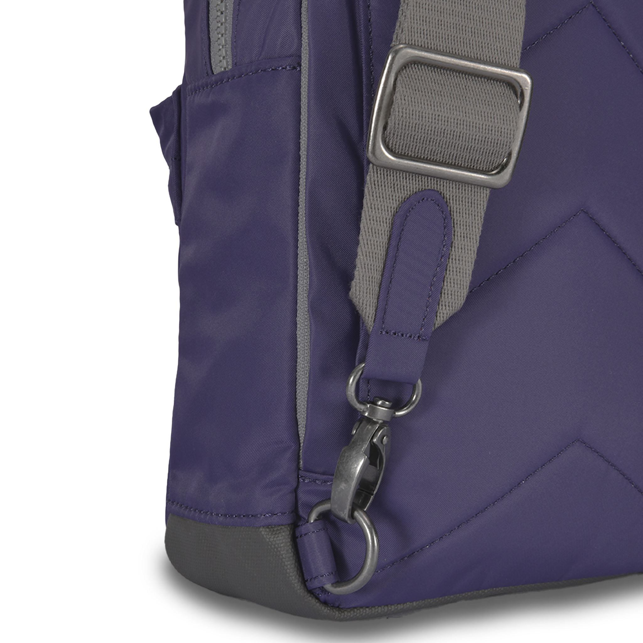 Roka London Willesden sling crossbody veske mulberry 5 liter