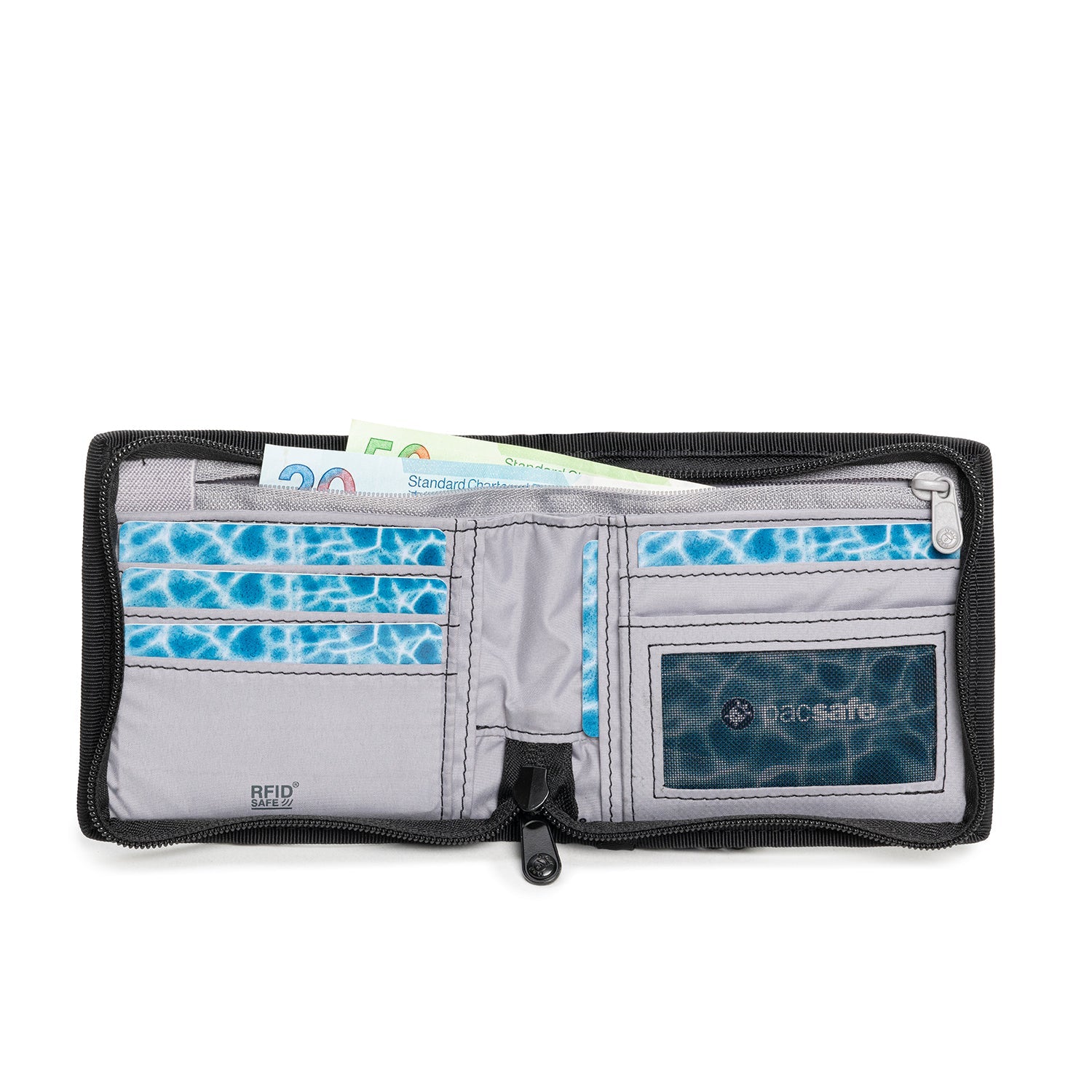 Pacsafe RFIDsafe Z100 lommebok svart RFID