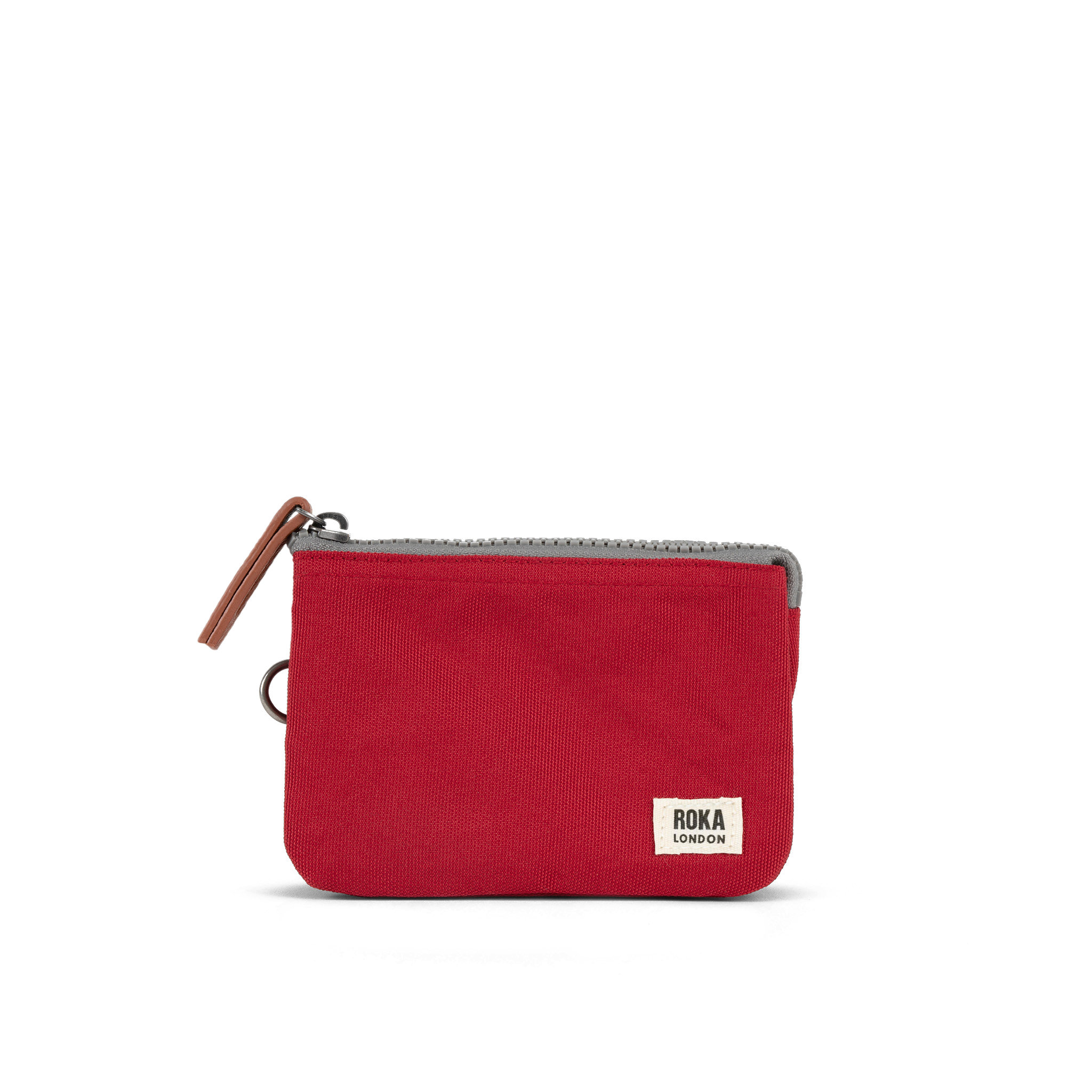 Roka London Carnaby lommebok small mars rød vanntett