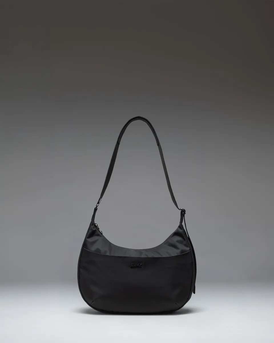 Herschel Yara skulderveske svart twill avtakbar pouch