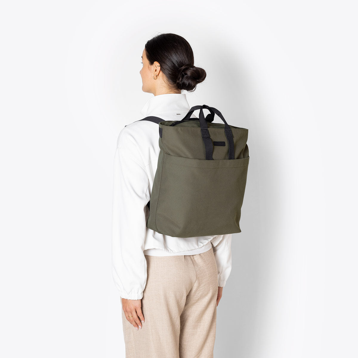Ucon Acrobatics Nolan konvertibel sekk Olive tote og ryggsekk