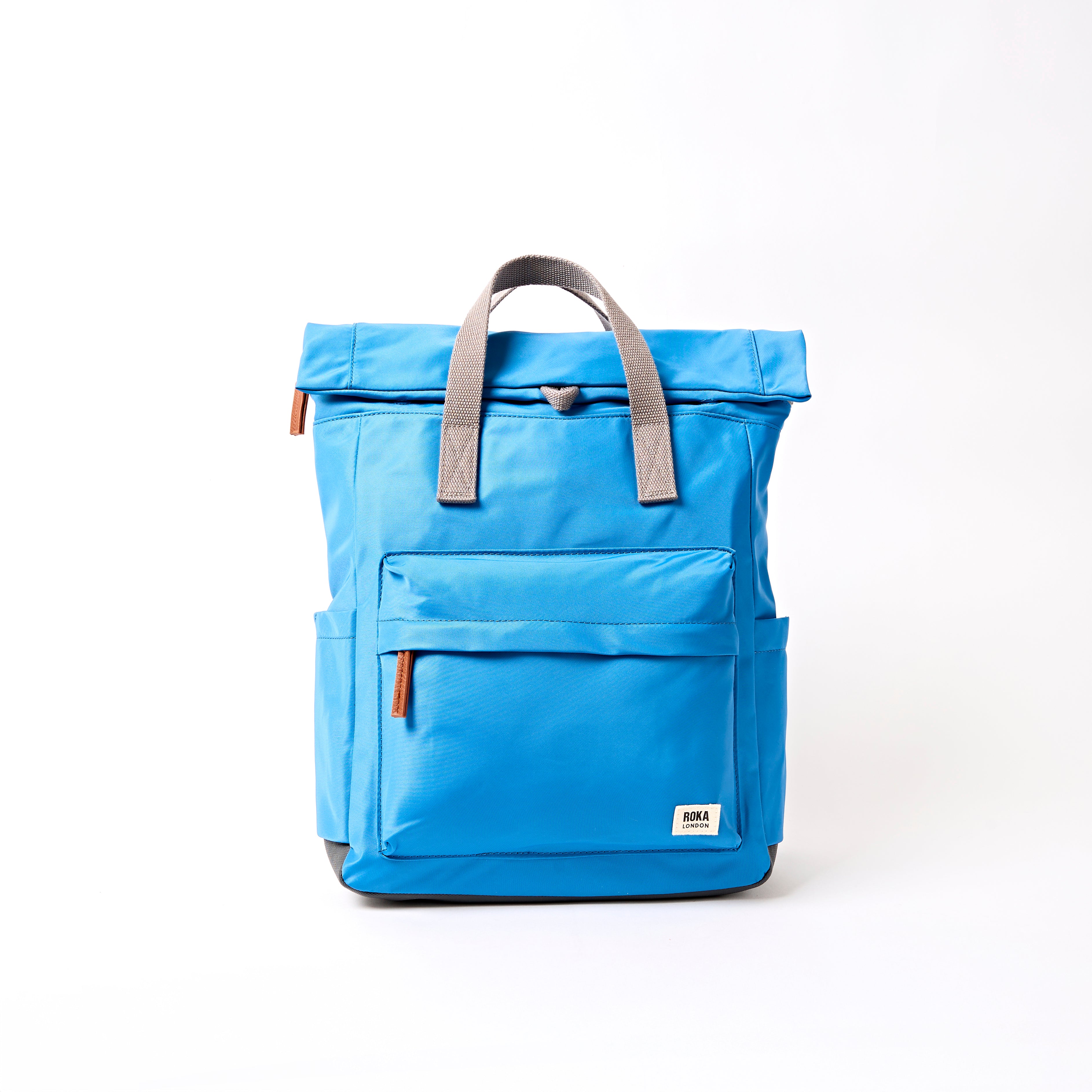 Roka London Canfield Medium ryggsekk Malibu Blue 16,4L
