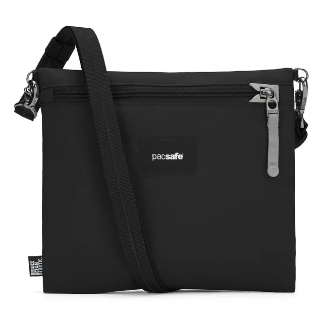 Pacsafe GO pochette skulderveske 2-i-1 avtakbar rem