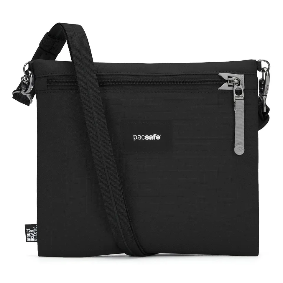 Pacsafe GO pochette skulderveske 2-i-1 avtakbar rem