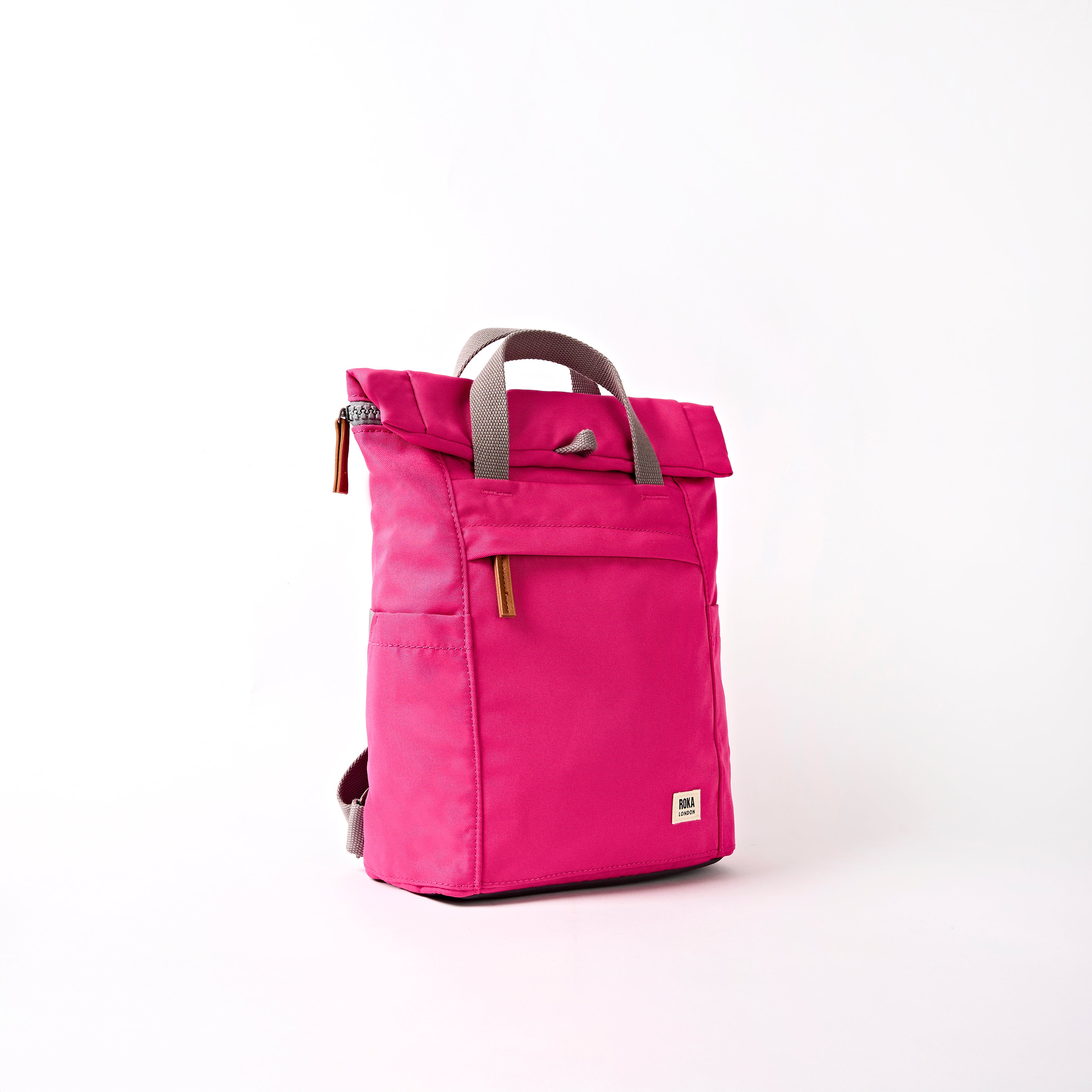 Roka London Finchley Backpack ryggsekk granita red vanntett