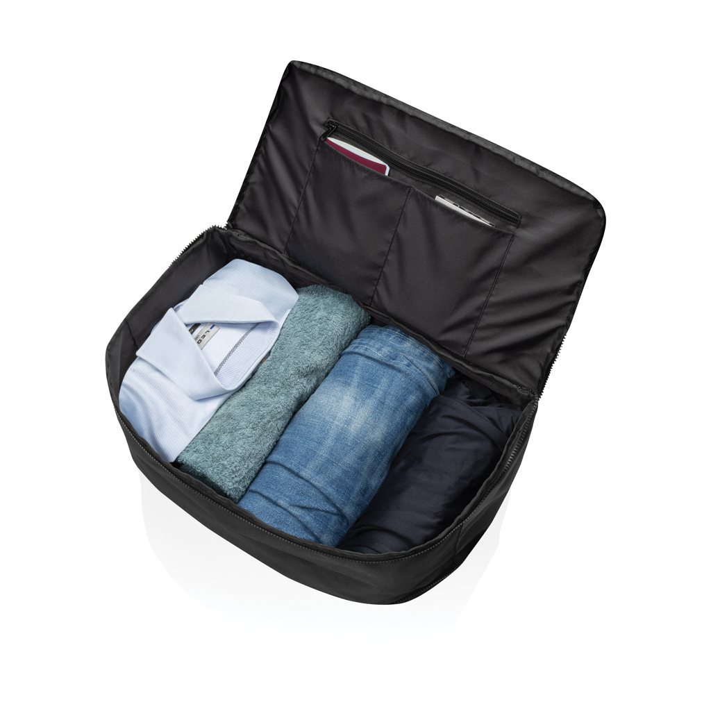 Swiss Peak Aware RPET weekendbag 15,6" svart laptop