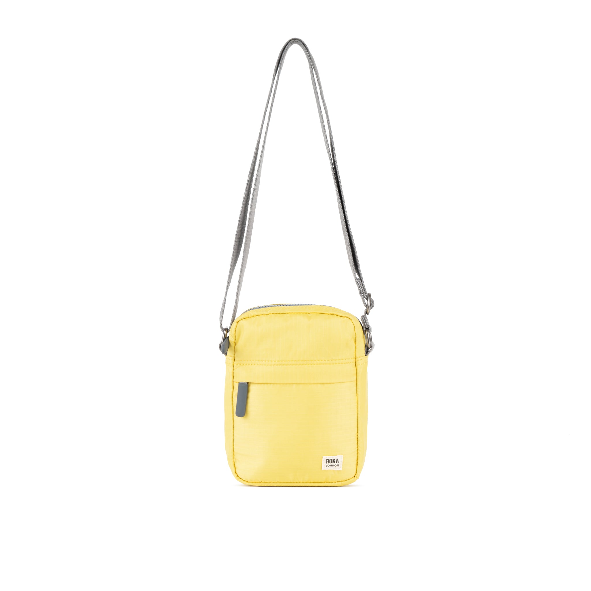 Roka London Bond Pocket crossbody citron small 1,5 liter
