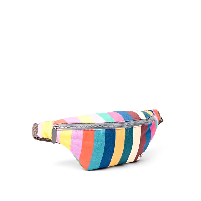 Roka London Mill Hill Crossbody mageveske Small Wide Stripe Multi