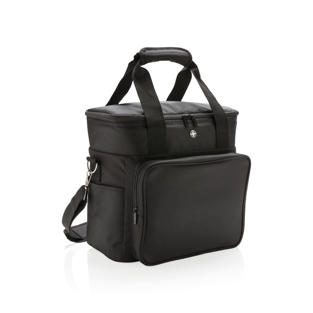 Swiss Peak kjølebag svart 20 bokser polyester