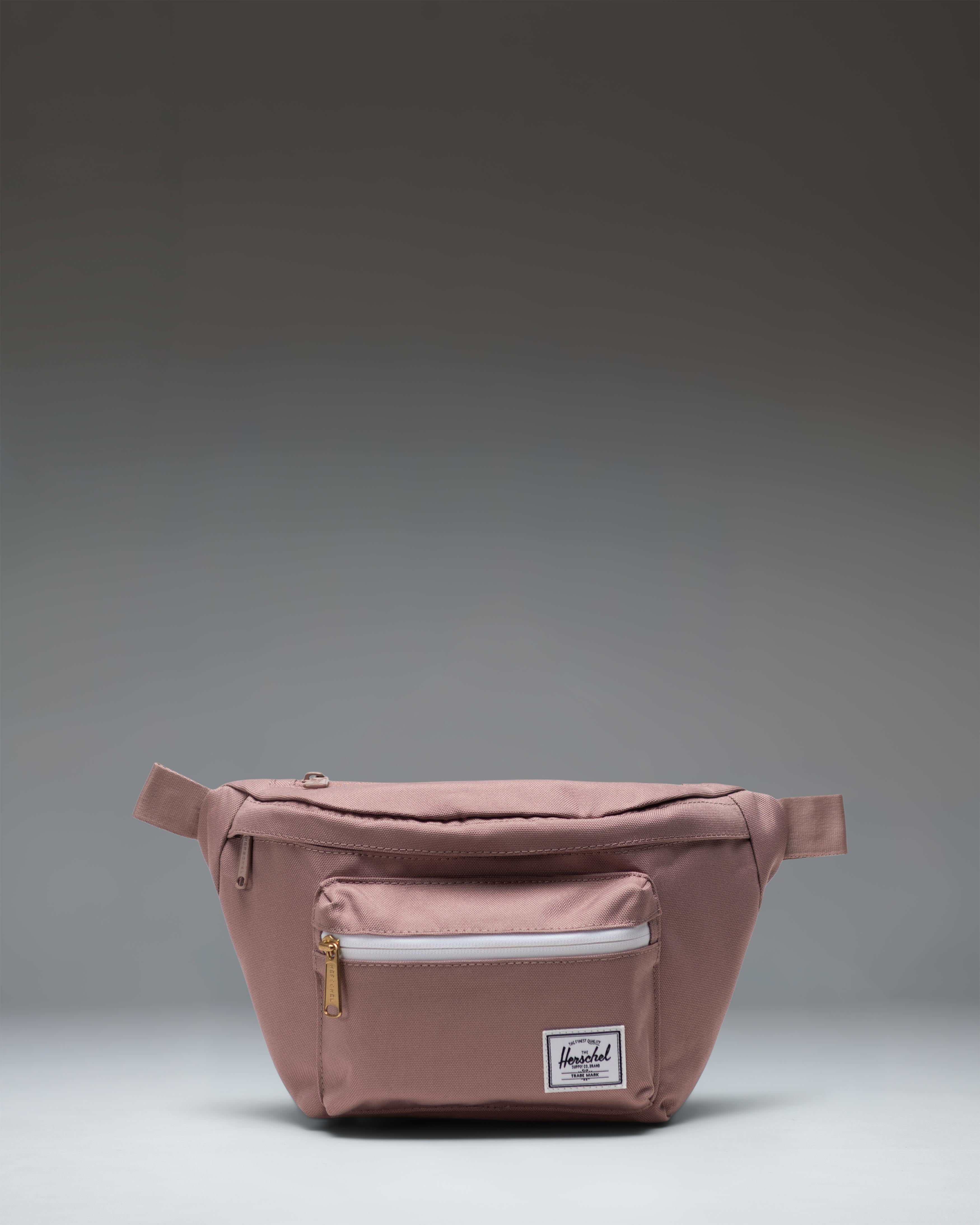 Herschel Pop Quiz midjeveske black 2 lommer