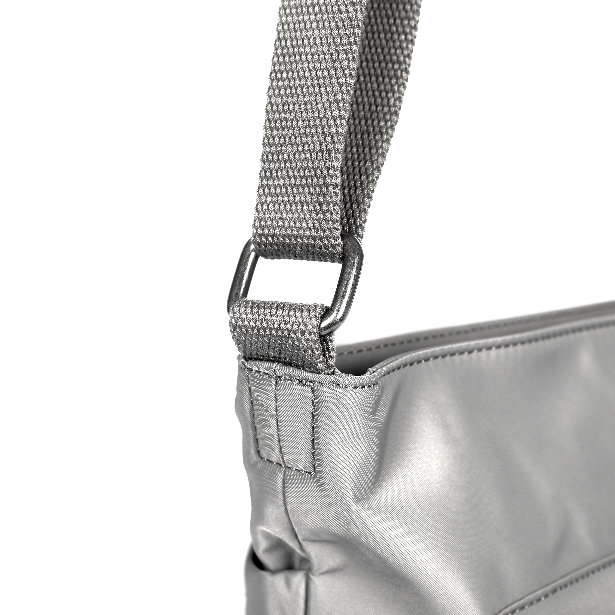 Roka London Kennington crossbody Medium Stormy strukturert