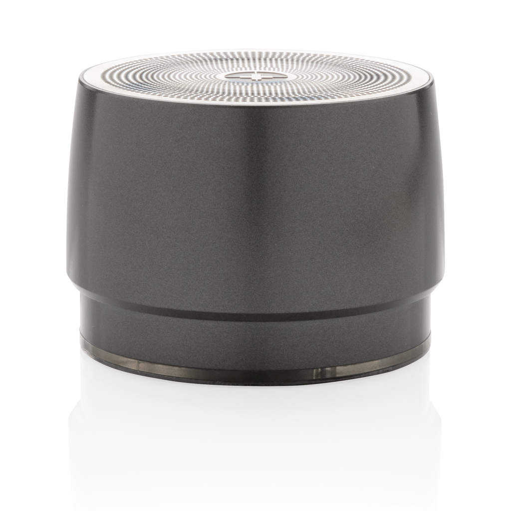 Swiss Peak 5W bluetooth høyttaler grå bass