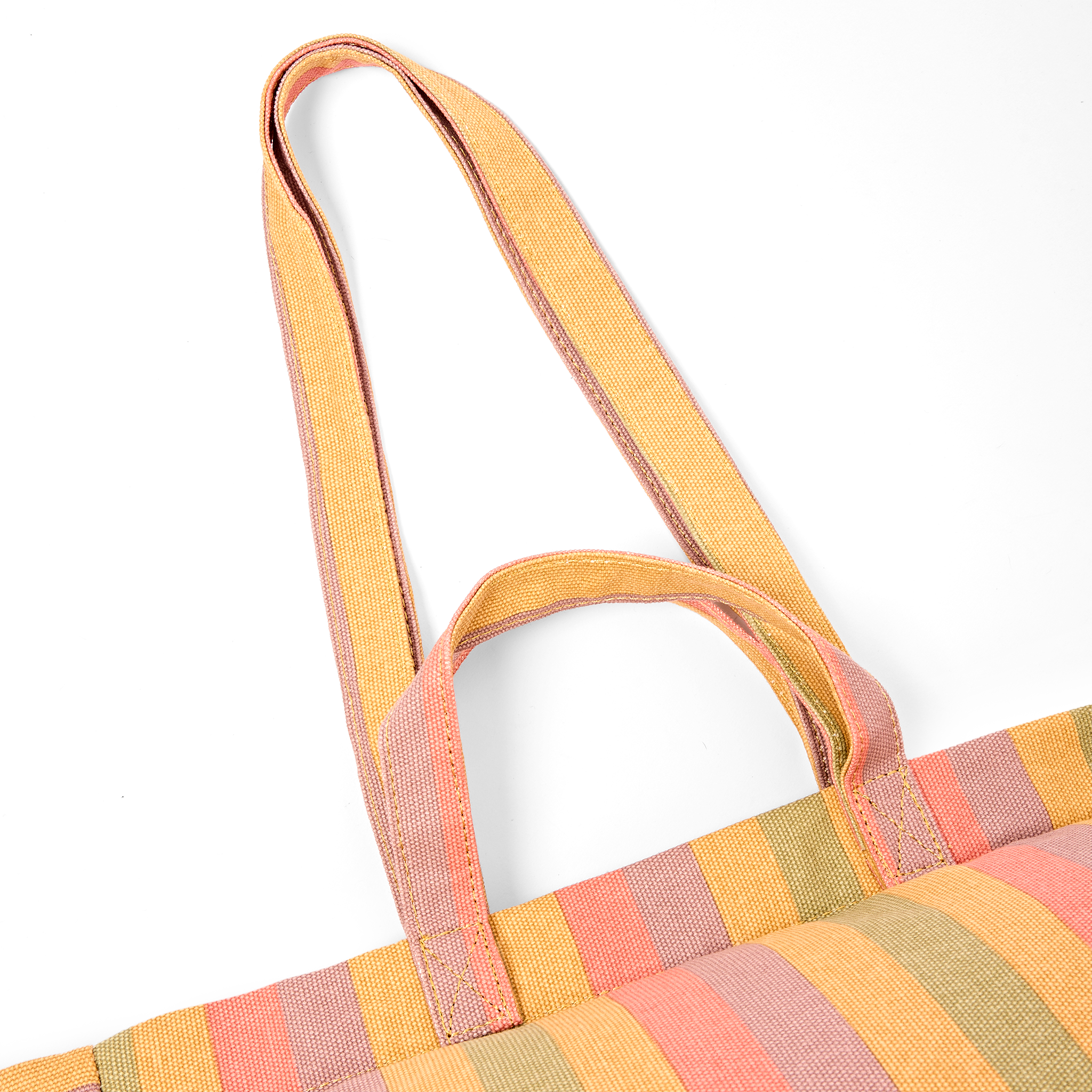 Roka London Marylebone toteveske large stripe 43 liter laptop