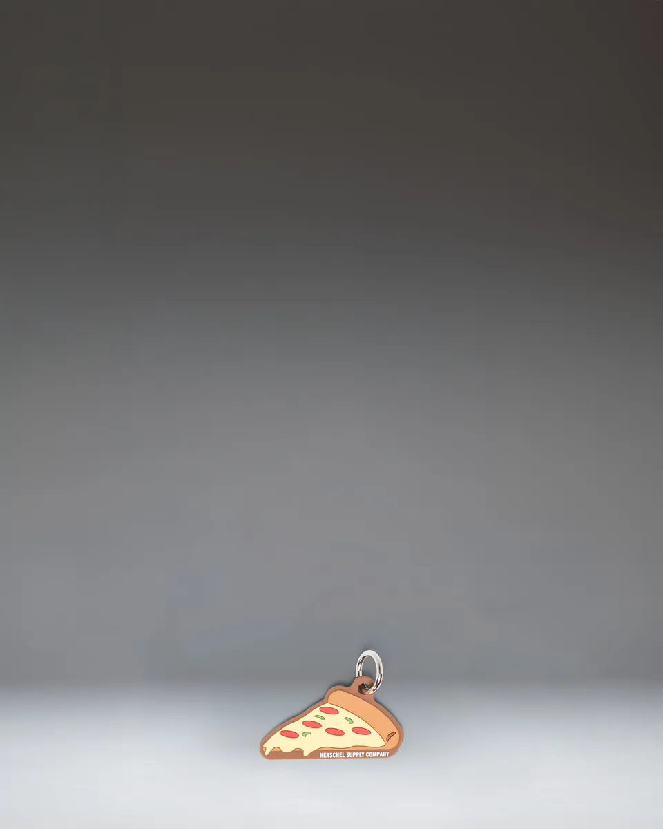 Herschel Pizza Pepperoni veskecharm silikon