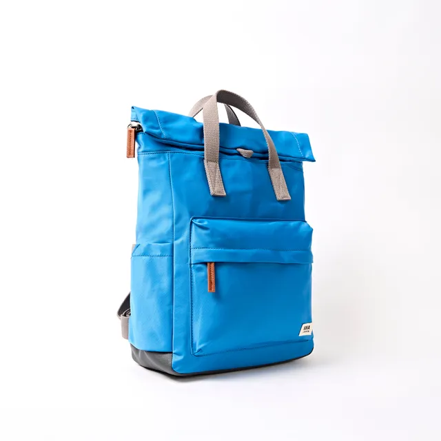 Roka London Canfield Medium ryggsekk Malibu Blue 16,4L